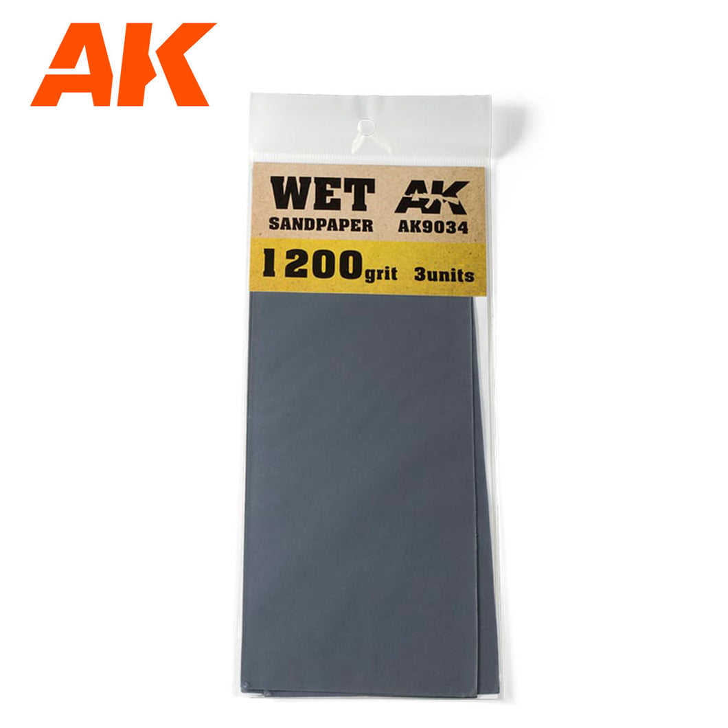 WET Sandpaper 1200 Grit (3units)