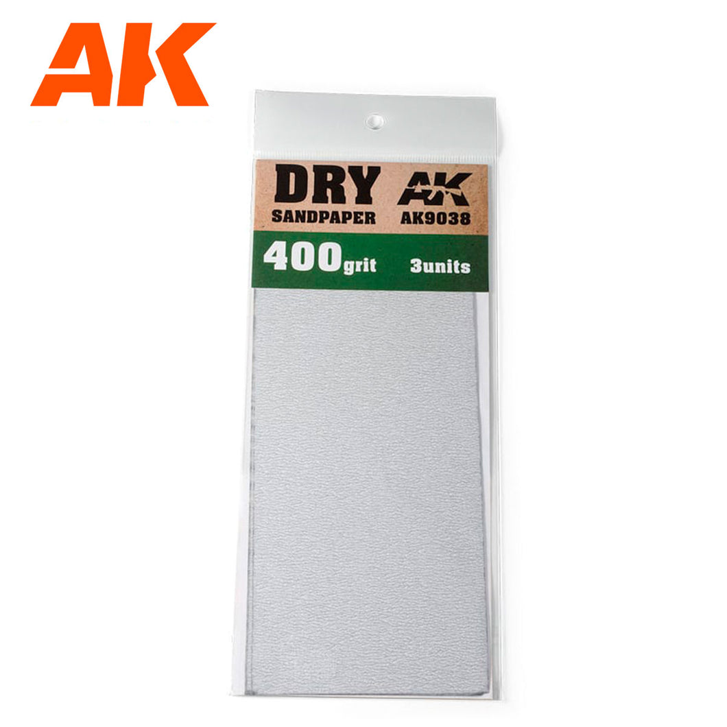 DRY Sandpaper 400 Grit (3units)