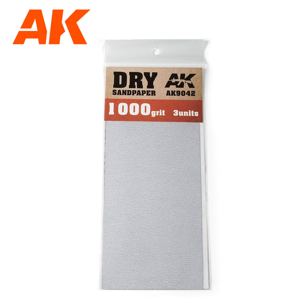 DRY Sandpaper 1000 Grit (3units)