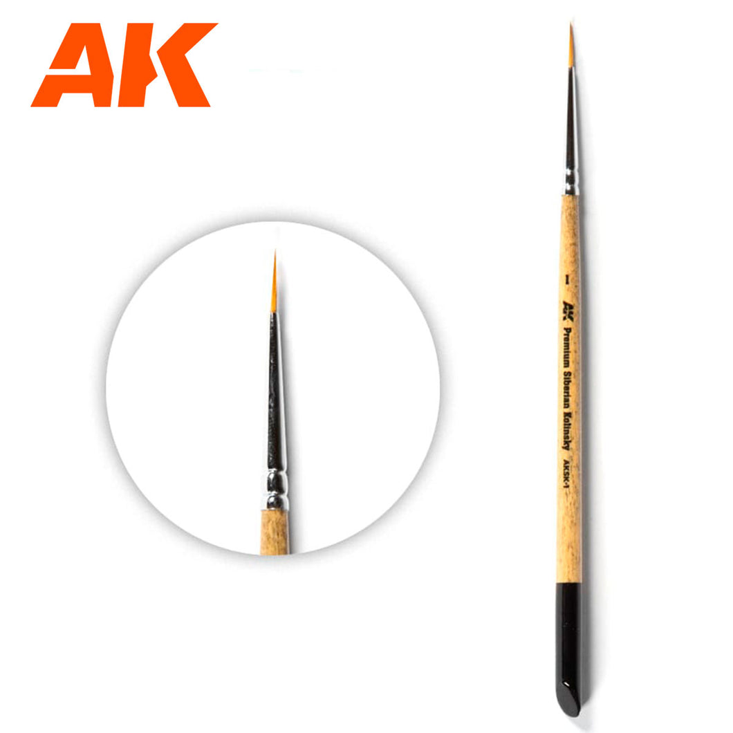 Premium Siberian Kolinsky Brush - 1