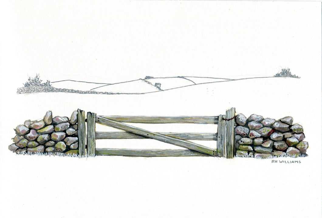 Stone Walls and Gate