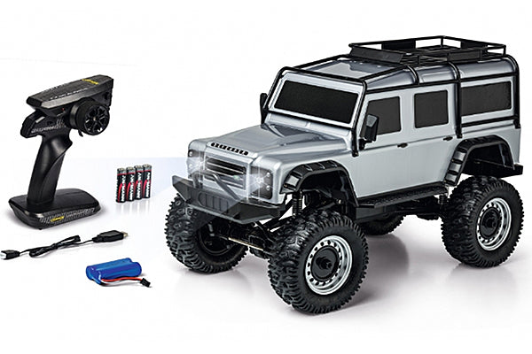 1:8 Land Rover Defender 100% RTR silver