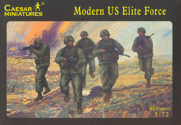Modern U.S. Elite Force 1:72 Caesar Miniatures
