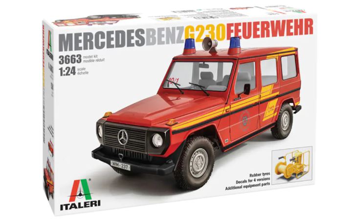 Mercedes Benz G230 Feuerwehr 1:24
