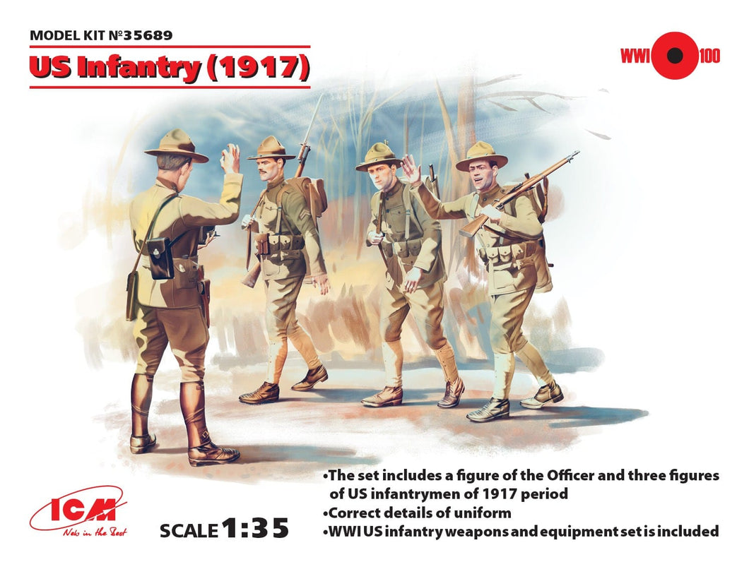 US Infantry 1917 1:35