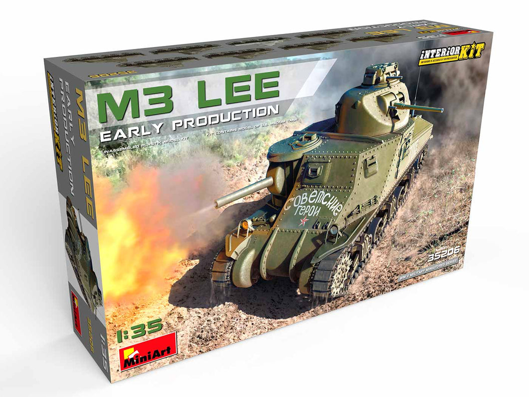 M3 Lee Early production - Interior kit