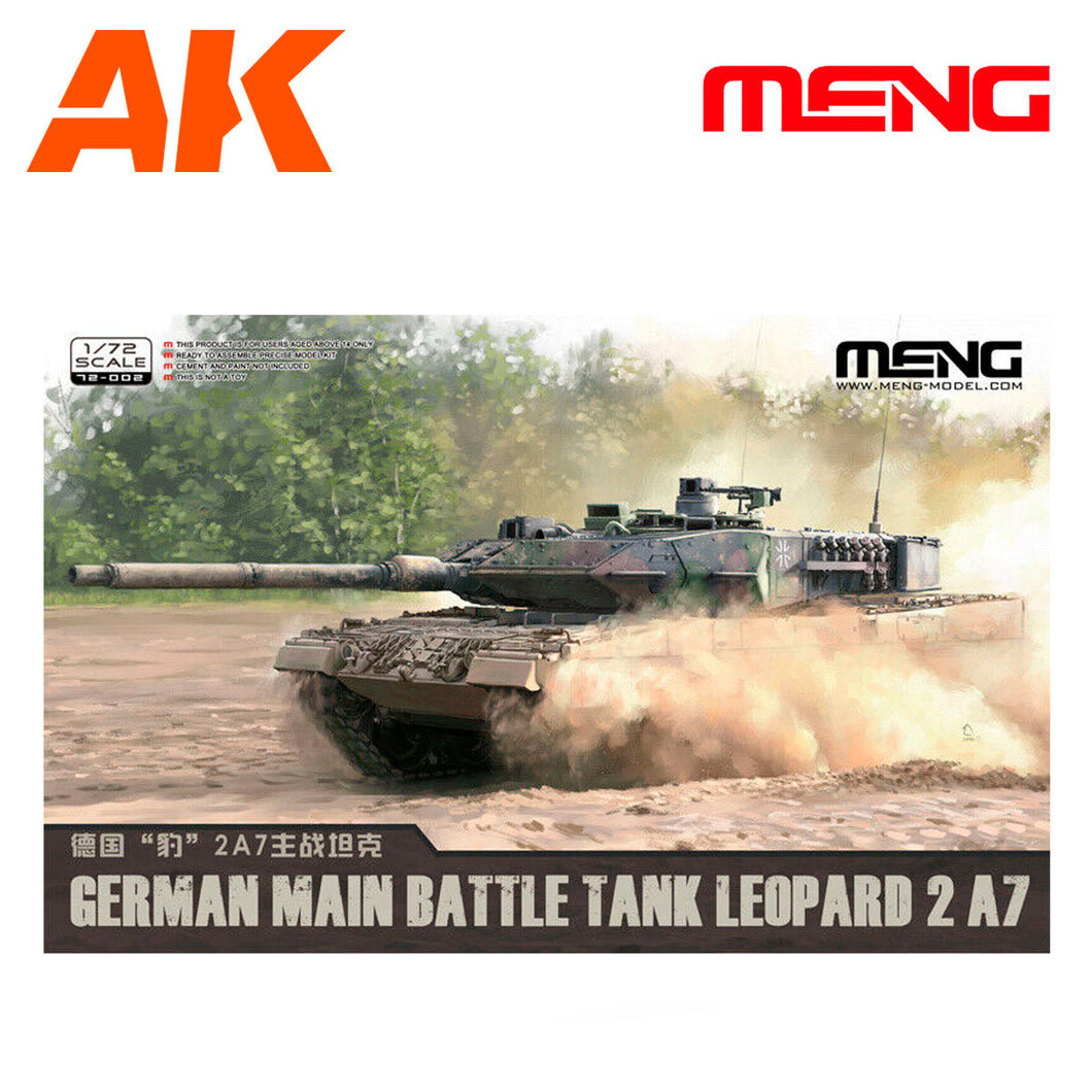 German MBT Leopard 2 A7 1:72