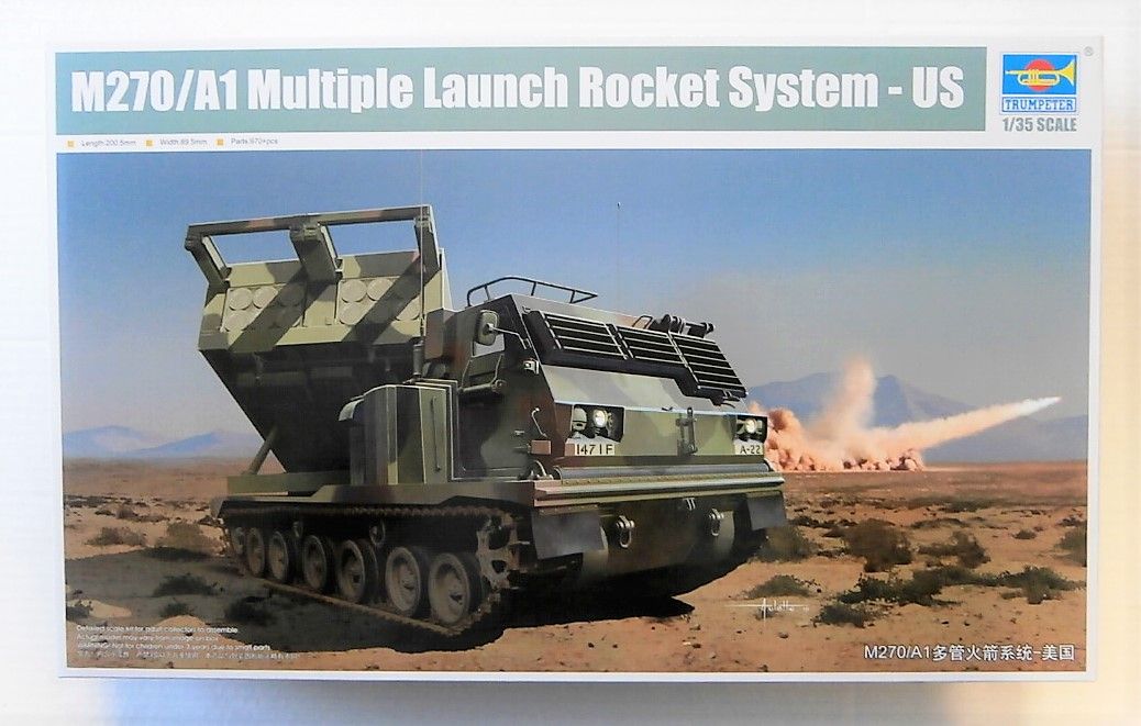 M270/A1 US Multiple Launch Rocket System 1:35