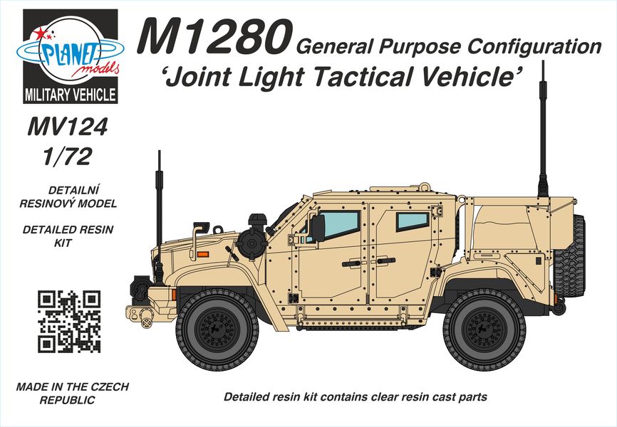 M1280 General Purpose Configuration 'Joint Light Tactical Vehicle'  (Resin Cast) 1:72