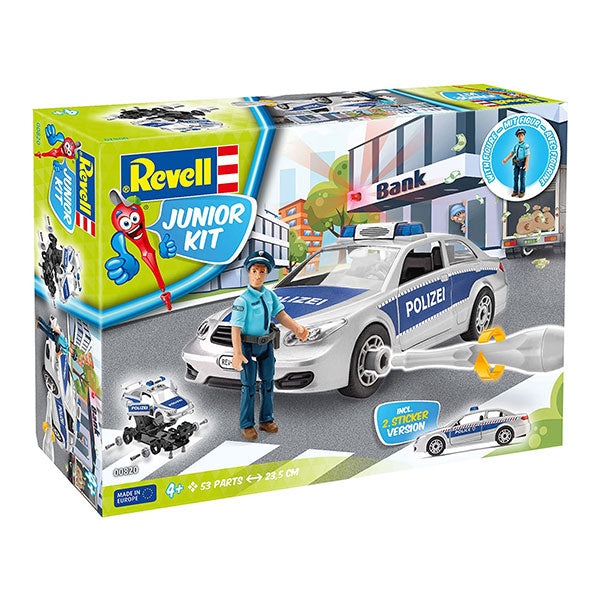 Revell Junior Kit - Police Car incl. Figure