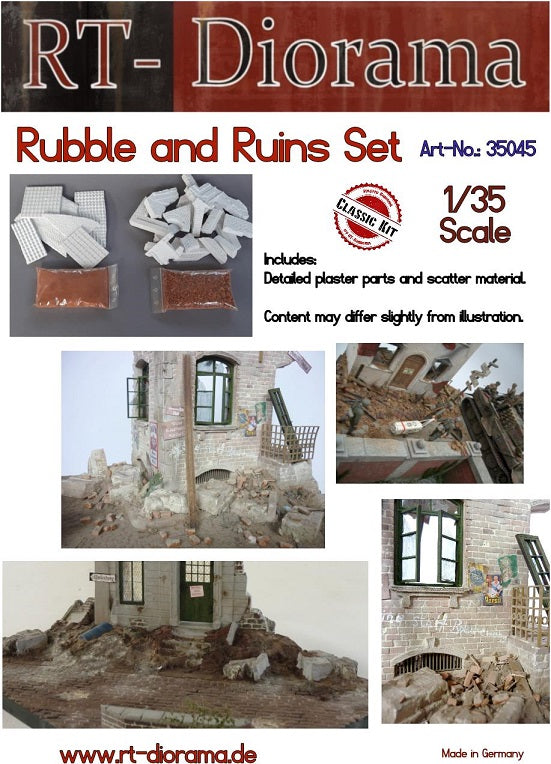 Rubble and Ruins Set 1:35