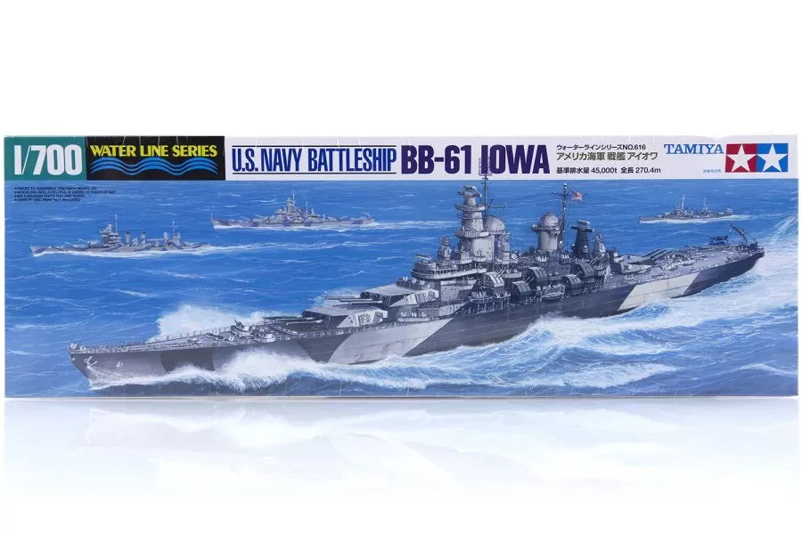 U.S. Navy  Battleship BB-61 USS Iowa 1/700
