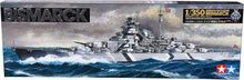 Load image into Gallery viewer, German Battleship Bismarck 1:350
