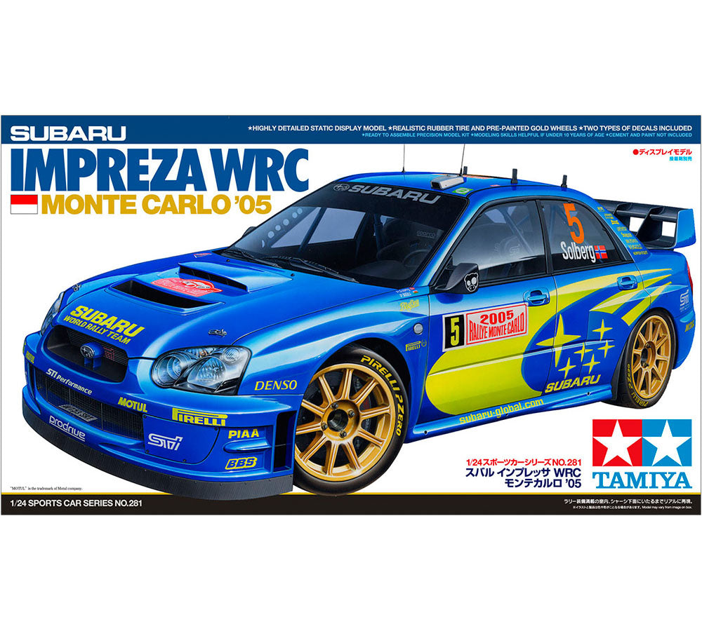 SUBARU IMPREZA WRC MONTE CARLO'05 1:24