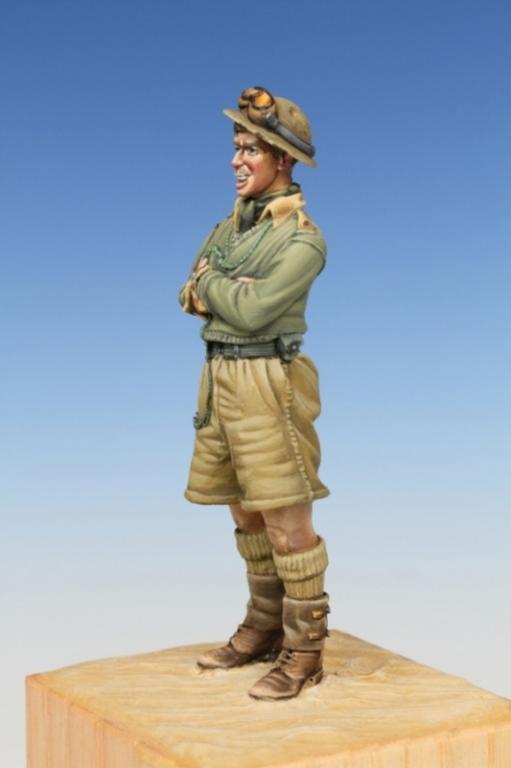 British Tank Crewman WW II 1/35