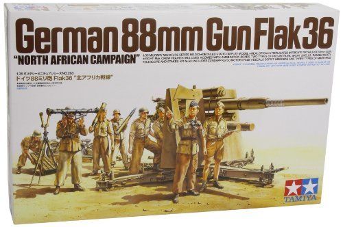 German 88mm Gun Flak36 1:35