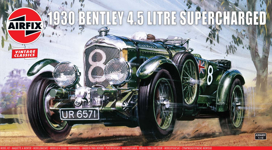1930 Bentley 4.5 Litre Supercharged 1:12