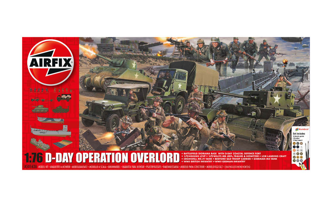 Airfix D-Day Operation Overlord 75th Anniversary (1:76) (Giftset)