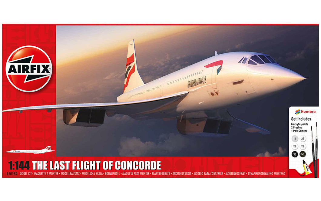 The Last Flight Of Concord 1:144