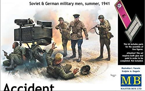 Accident! Soviet and German Military Men, Summer 1941 1:35