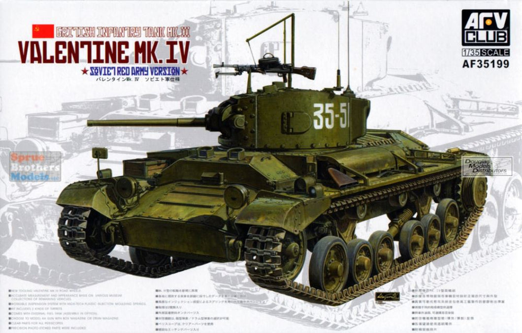 Valentine Mk IV Soviet Red Army Version 1:35