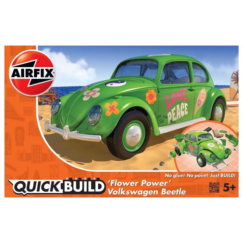 Quick Build 'Flower Power' Volkswagen Beetle