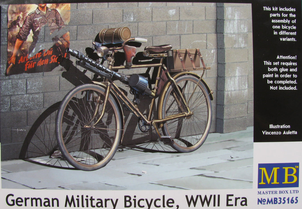 German Military Bicycle; WWII era 1:35