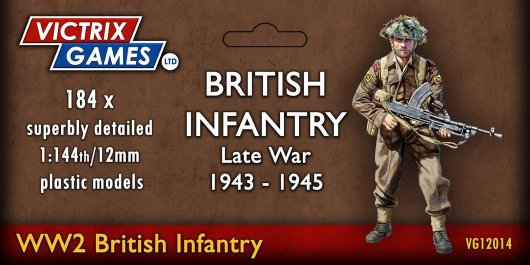 British Infantry Late War 1943-1945