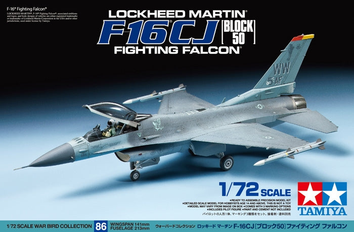 Lockheed Martin F-16CJ Fighting Falcon 1:72