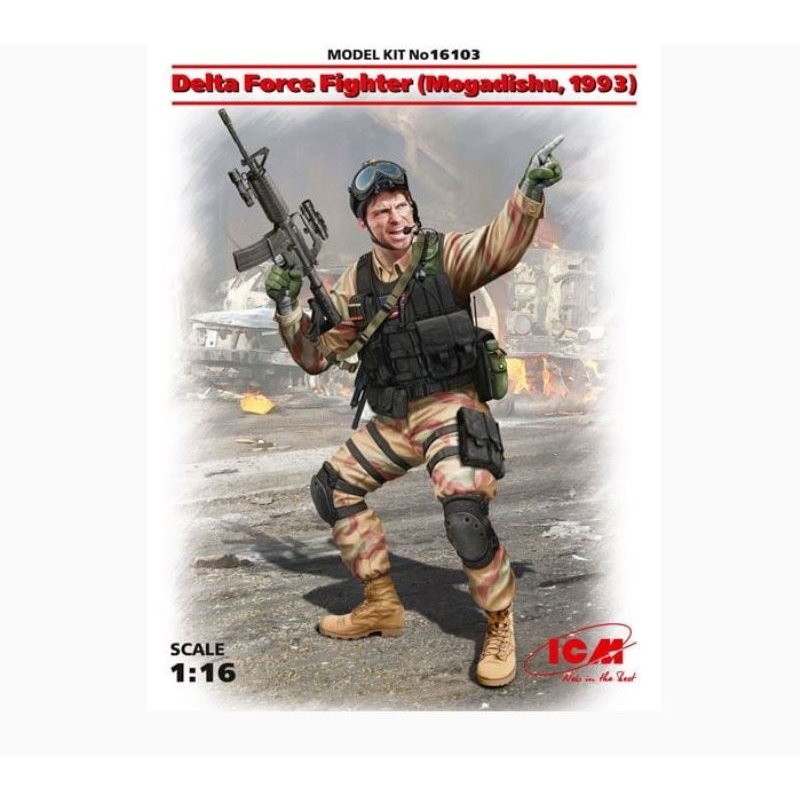 Delta Force Fighter (Mogadishu 1993) 1:16