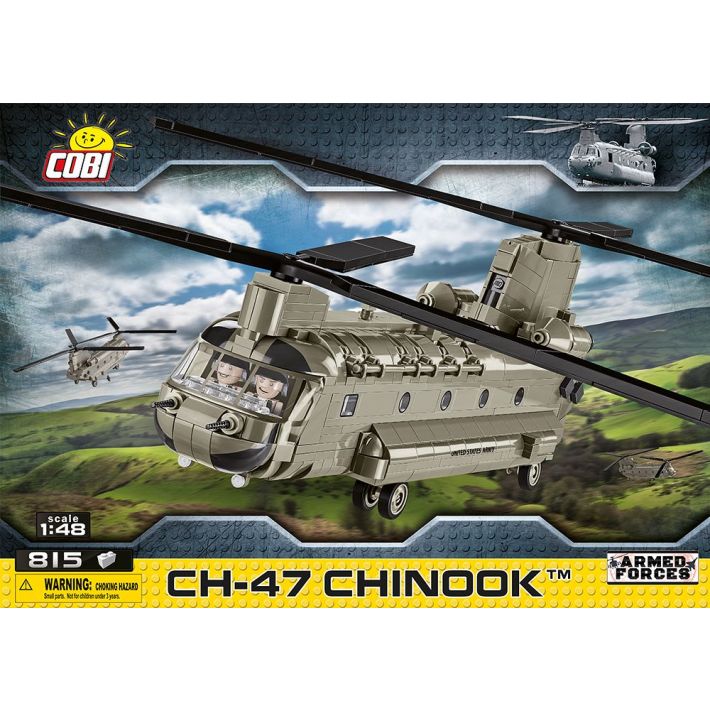 CH-47 Chinook - COBI 5807 - transport helicopter - 815 bricks