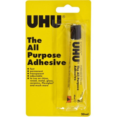UHU All Purpose Adhesive, Clear  20ml