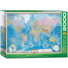 Map of the World Jigsaw Puzzle