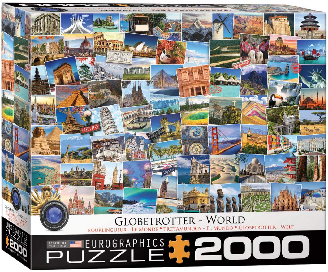 World Globe Trotter Jigsaw Puzzle