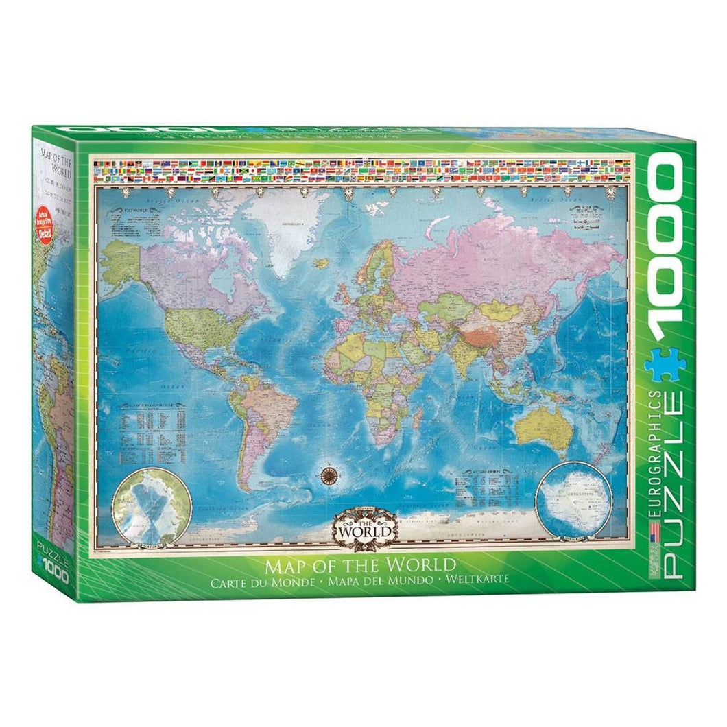 Map of The World Jigsaw Puzzle