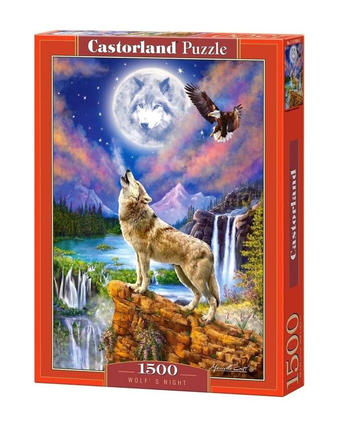 Wolf’s Night Jigsaw Puzzle