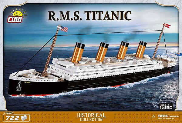 RMS Titanic - COBI 1929 - 722 brick historic ship