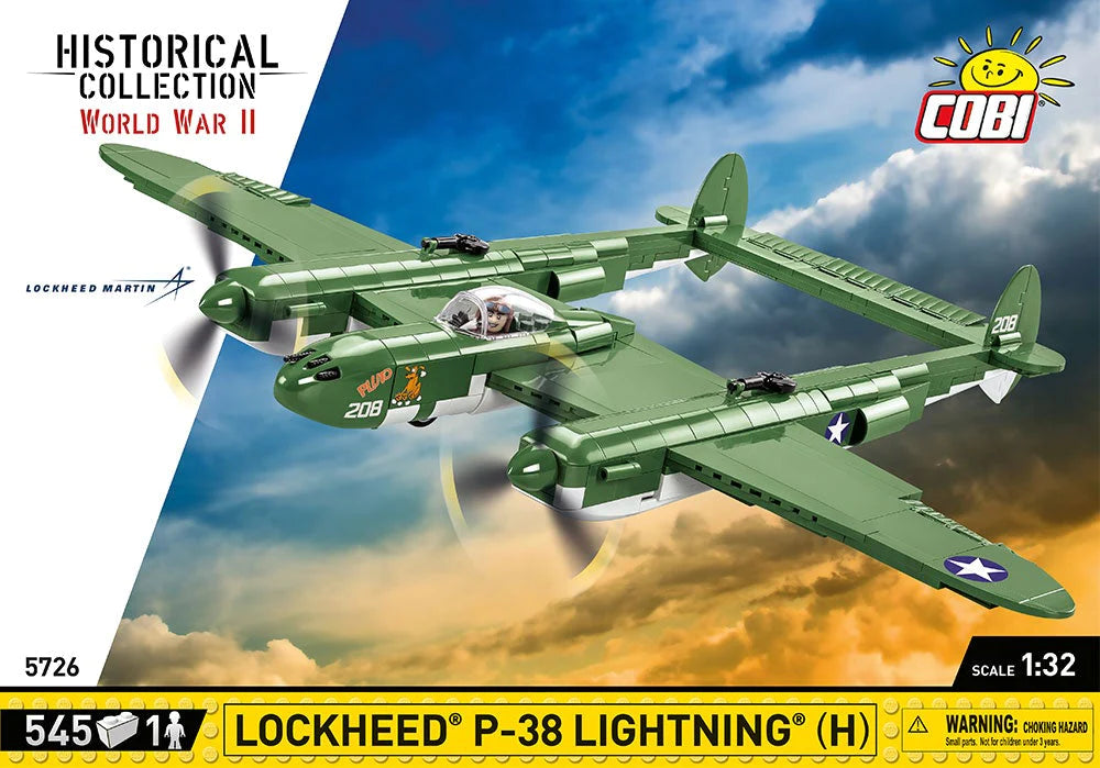 Lockheed P-38H Lightning - COBI 5726 - 545 Bricks