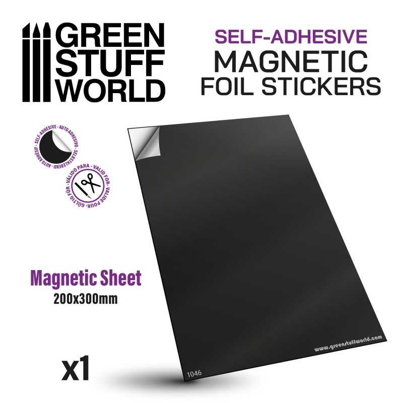 Self Adhesive Magnetic Foil Stickers