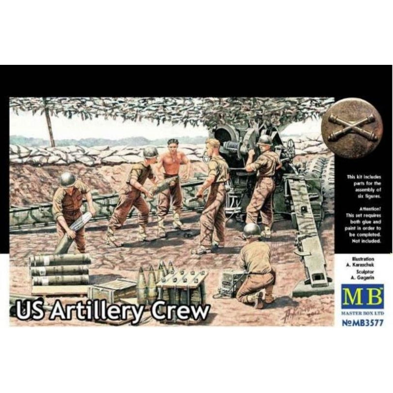 US Artillery Crew 1:35