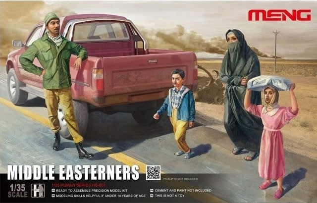 Middle Easterners in the street 1:35