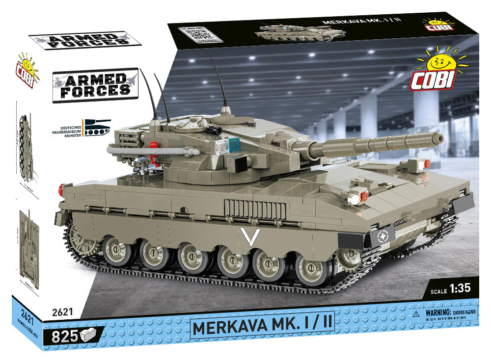 Merkava MK.1 - COBI 2621 - 825 Bricks
