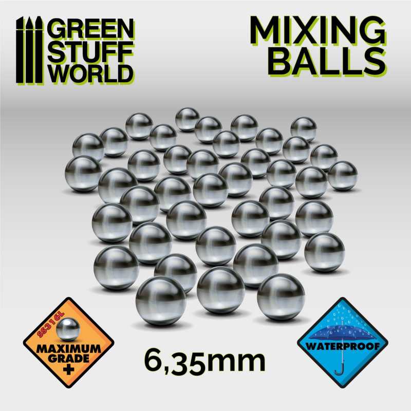 Mixing Balls (6.5mm x 40 Pieces)