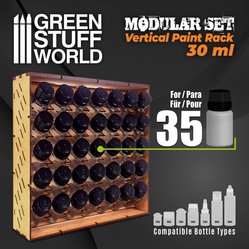 Modular Set Vertical Paint Rack 30ml