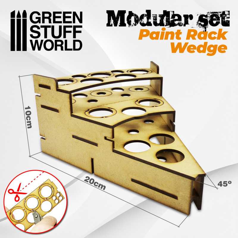 Modular Set Paint Rack - Wedge