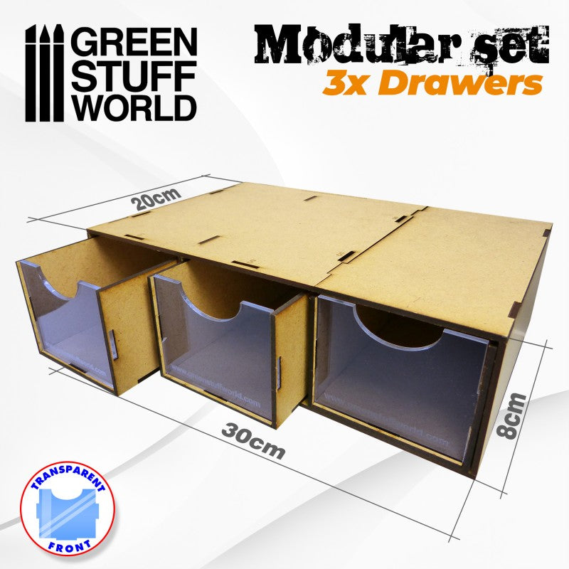 Modular Set 3x Drawers