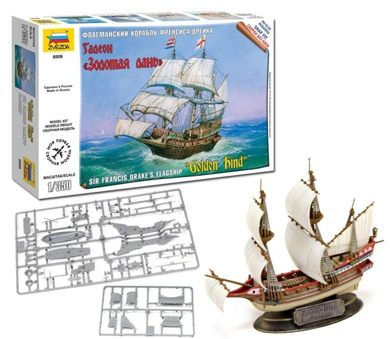 “Golden Hind” Sir Francis Drakes Flagship 1:350