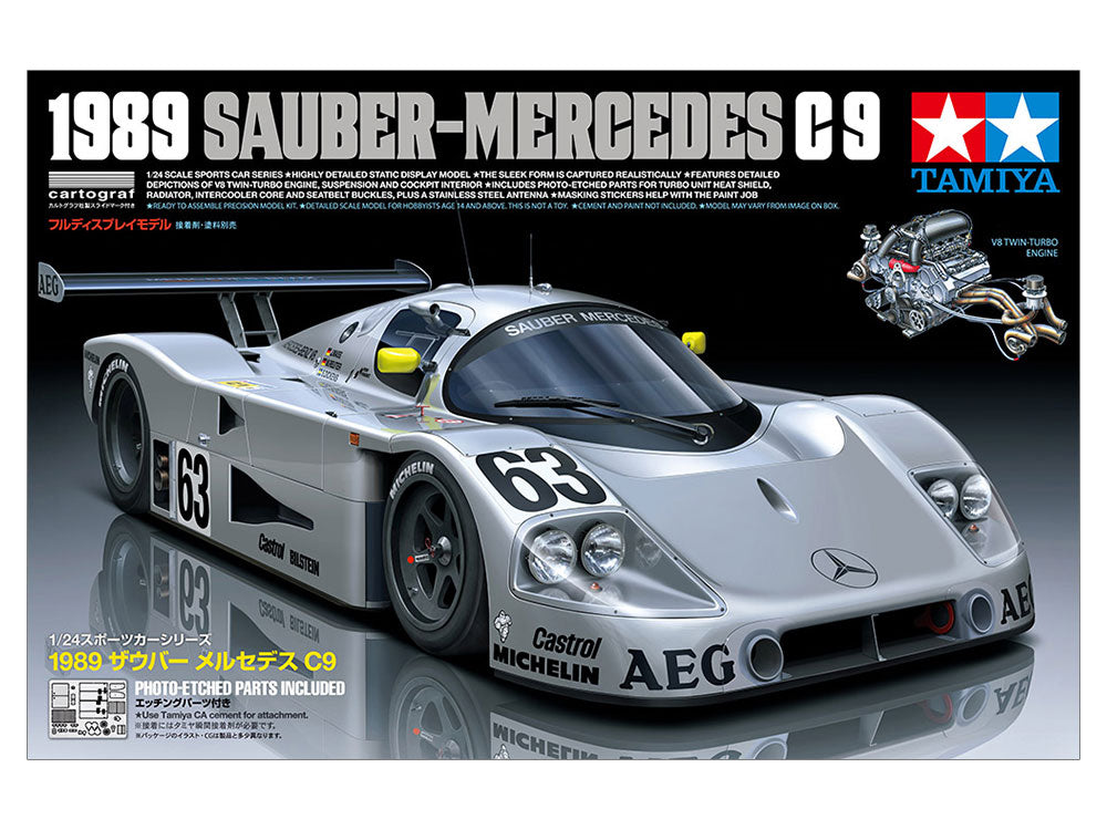 1989 Sauber-Mercedes C9 1:24