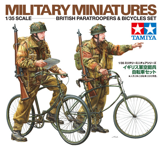 British Paratroopers and Bicycles Set 1:35