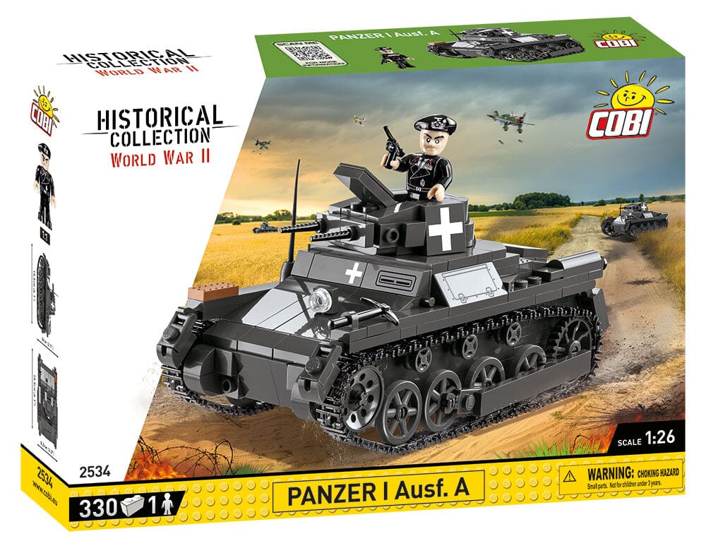 Panzer I Ausf. A - COBI 2534 - light tank - 330 bricks